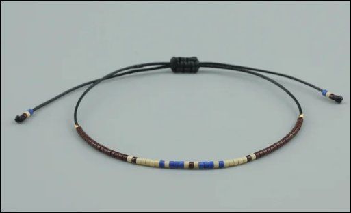 Bracciali & Braccialetti: Tibetisches Armband in Handarbeit – Nuovo e nell'imballaggio originale da Burgdorf venduto da XJ6