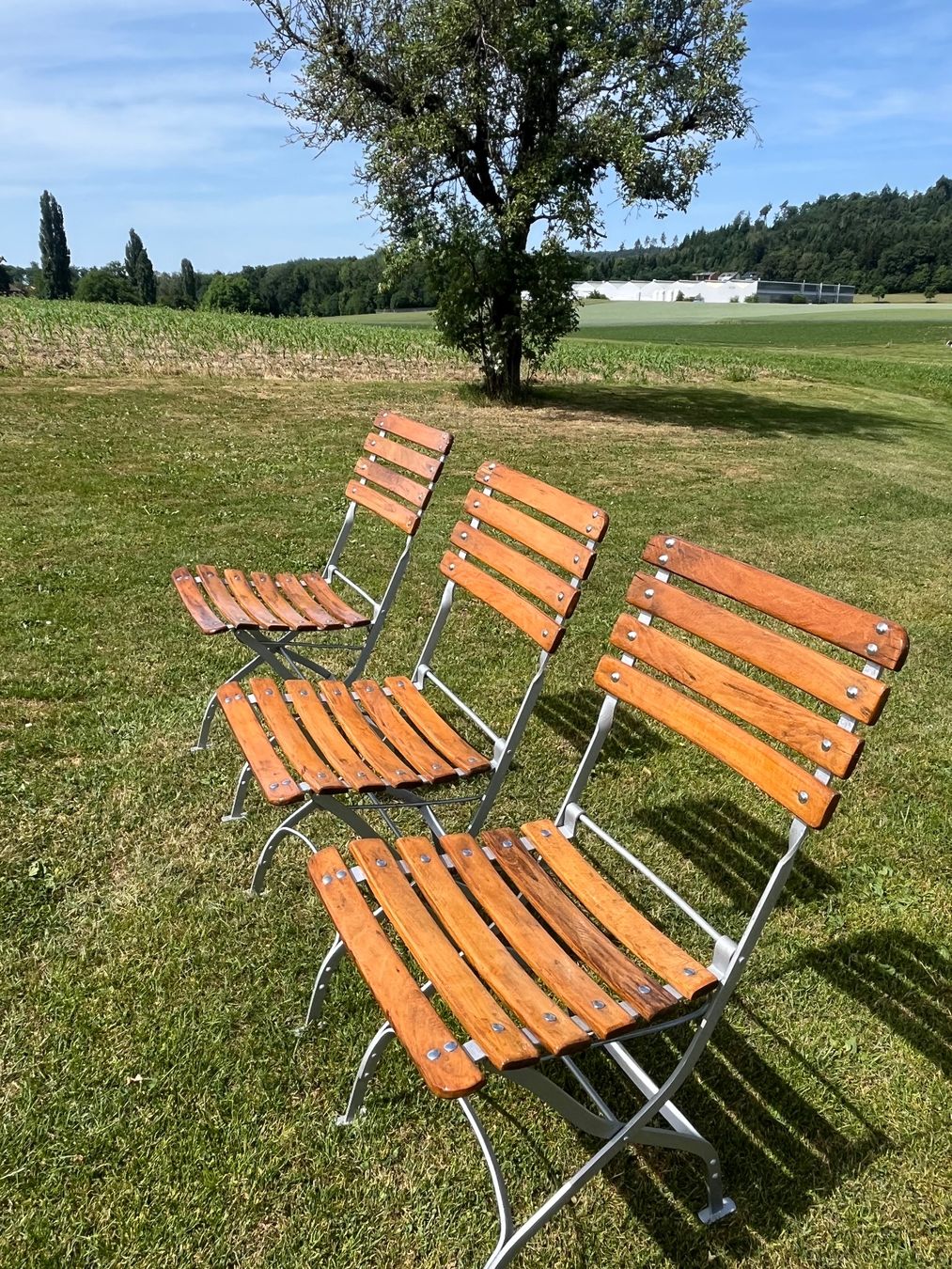 Sedie: 3 Gartenstühle Klappbar – Usato da Allmendingen b. BE venduto da juair 5