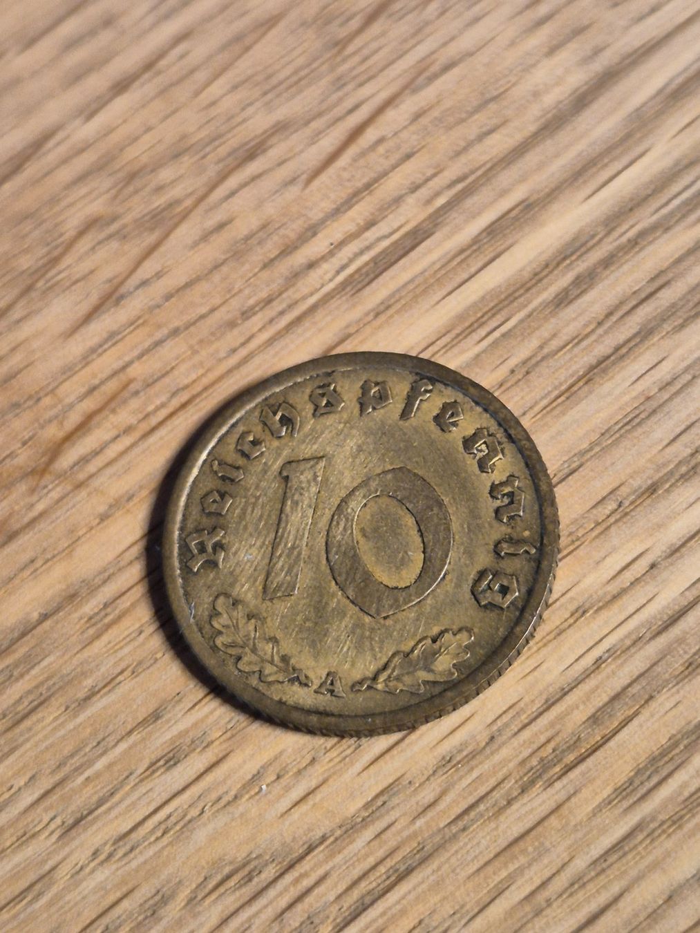 Tutti le monete: Drittes Reich - 10 Reichspfennig 1938 A – Usato da Mels venduto da Goldenfalcon 1