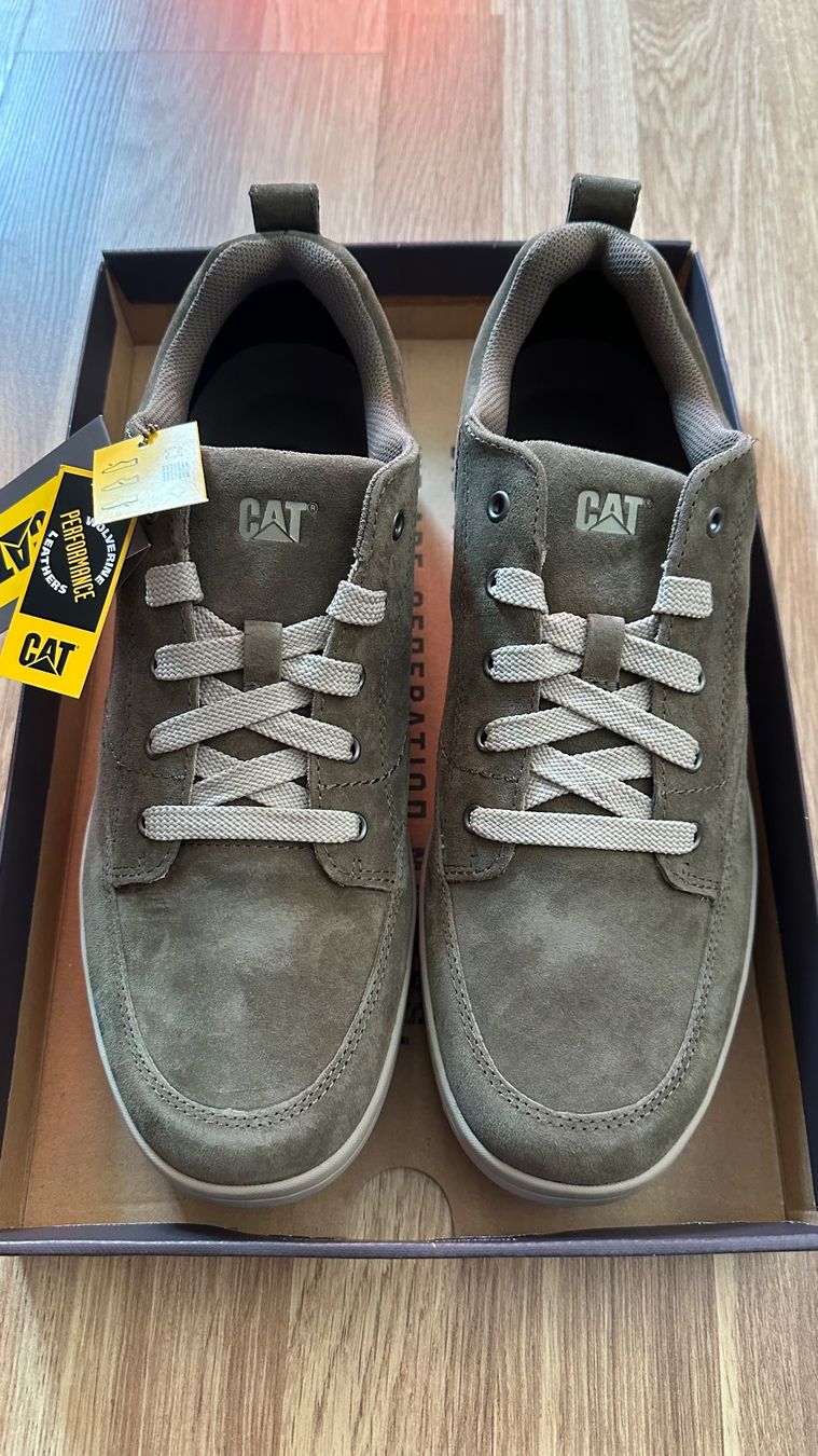 Caterpillar Scarpe da uomo: Chaussures Caterpillar Decade - vert olive - Gr. 43 - Neuves – Nuovo e nell'imballaggio originale da Rudolfstetten venduto da Bibifric