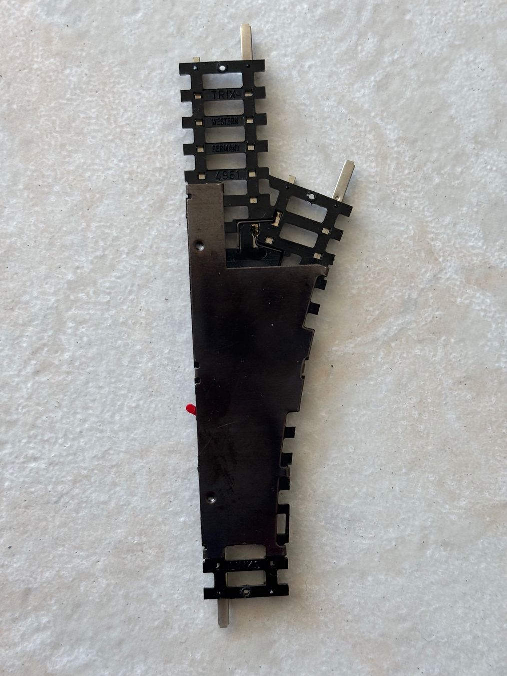 Trix Modelleisenbahnen: Minitrix 14961 Handweiche aiguillage L – Neu (gemäss Beschreibung) aus Hauterive NE von eriamch 1
