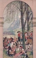 Carte Fête Nationale Suisse 1918, Landsgemeinde (1)