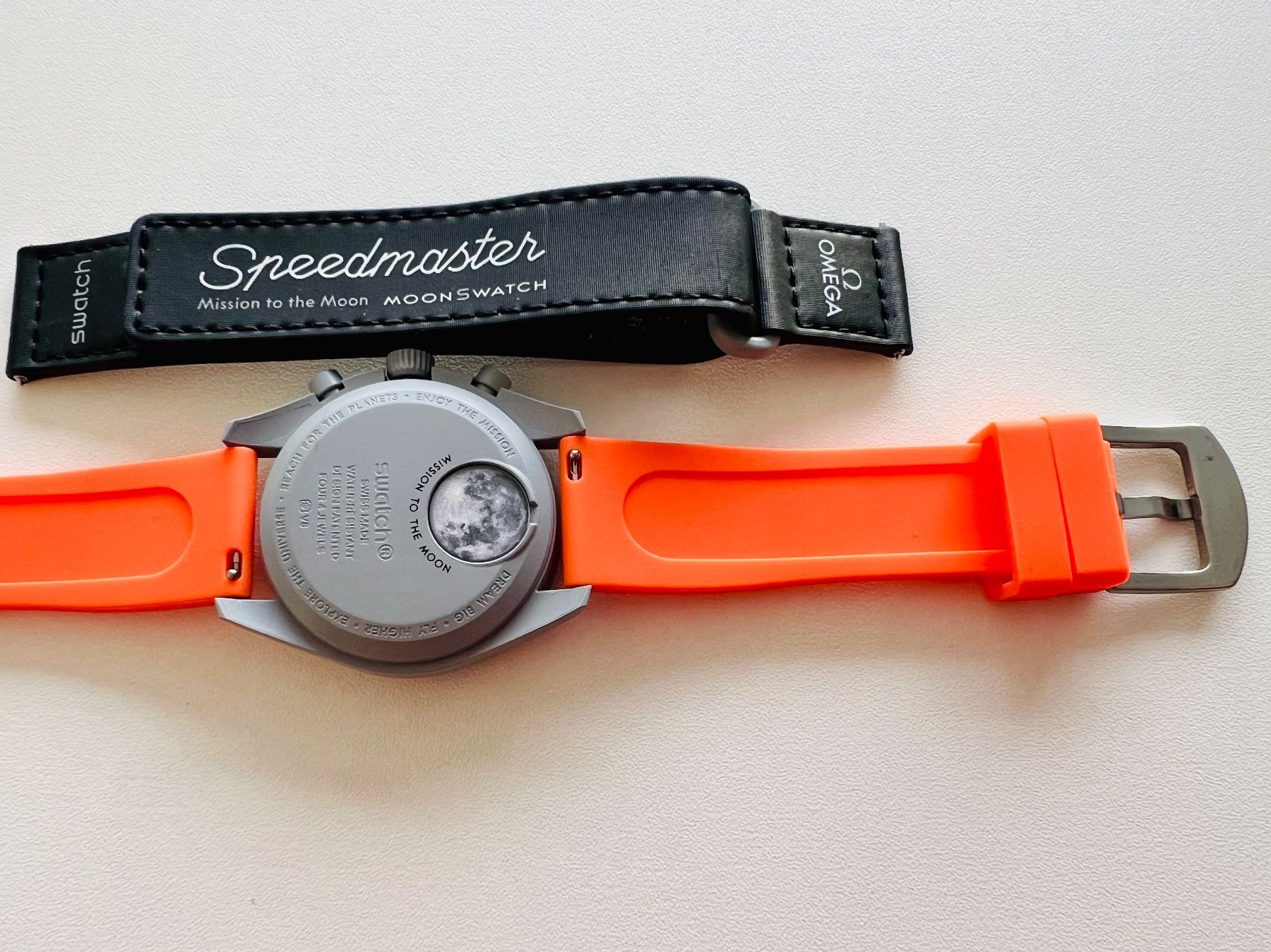 Swatch Uhren: Bracelet orange pour OMEGA x SWATCH Mission to the Moon – Neu (gemäss Beschreibung) aus Le Mont-sur-Lausanne von LycaGallery 1