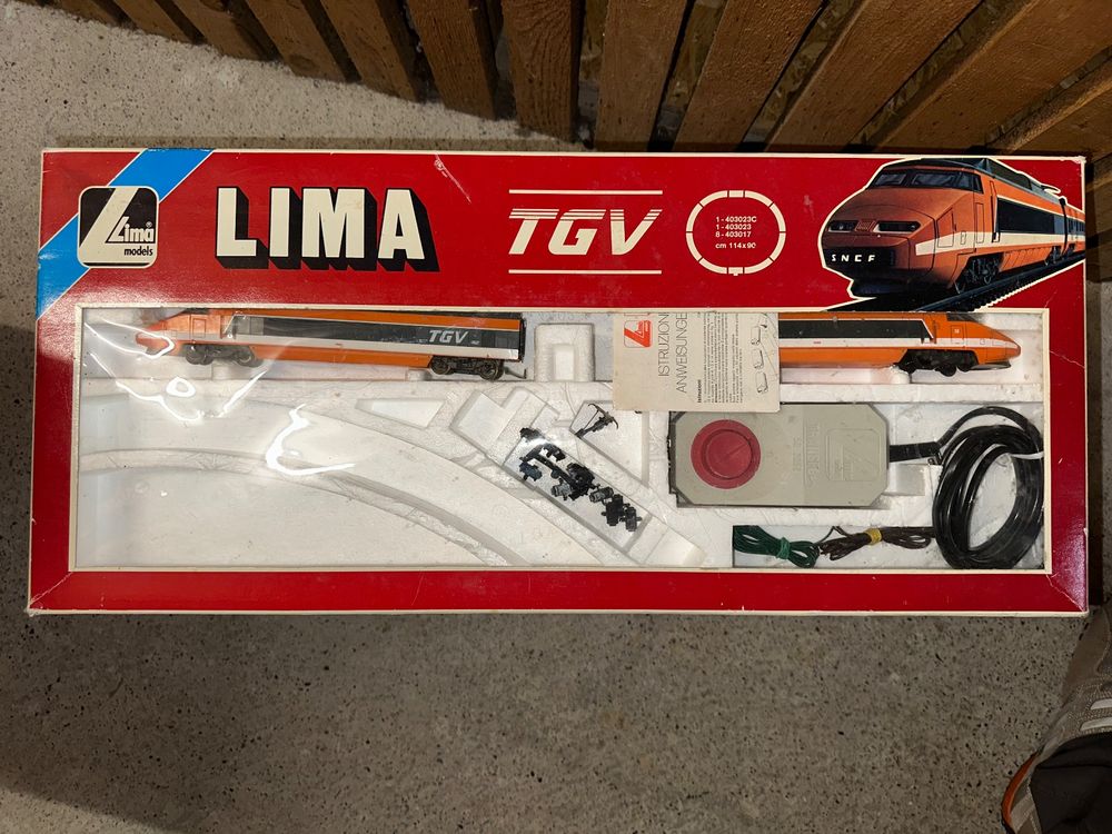 Train électrique Lima HO – ETR 500 Frecciarossa Trenitalia, Occasion