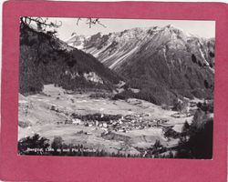 Bergün mit Piz Uertsch
