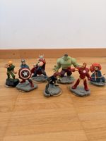 Lot 7 figurines Disney Infinity Marvel bon état