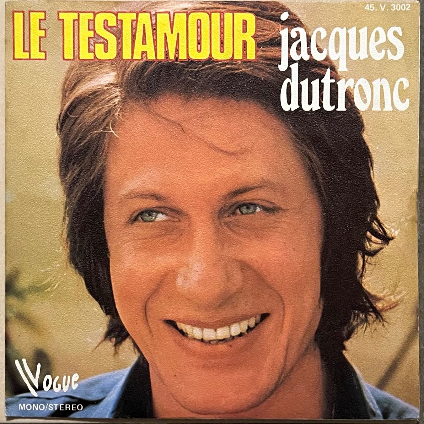 Dischi in vinile: JACQUES DUTRONC - LE TESTAMOUR – Usato da Bussigny venduto da vinyl-pas-cher