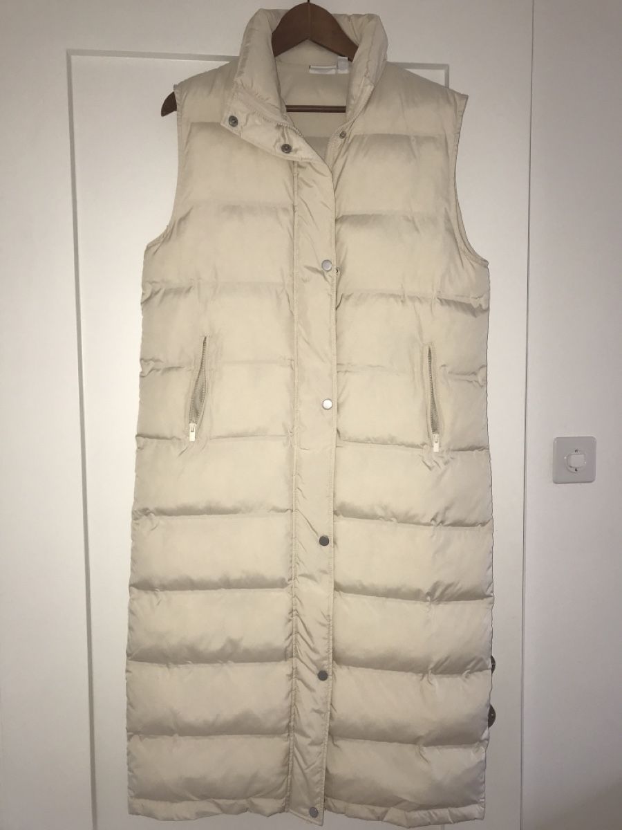 Vila Gilet & Giacche senza maniche: VILA Weste lang Gr. 36 cremefarben Winter Herbst – Nuovo (secondo la descrizione) da Basel venduto da vitaminka