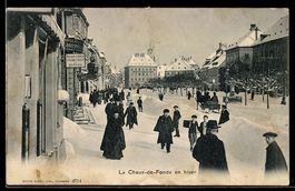 La Chaux-de-Fonds, En hiver, Registres F