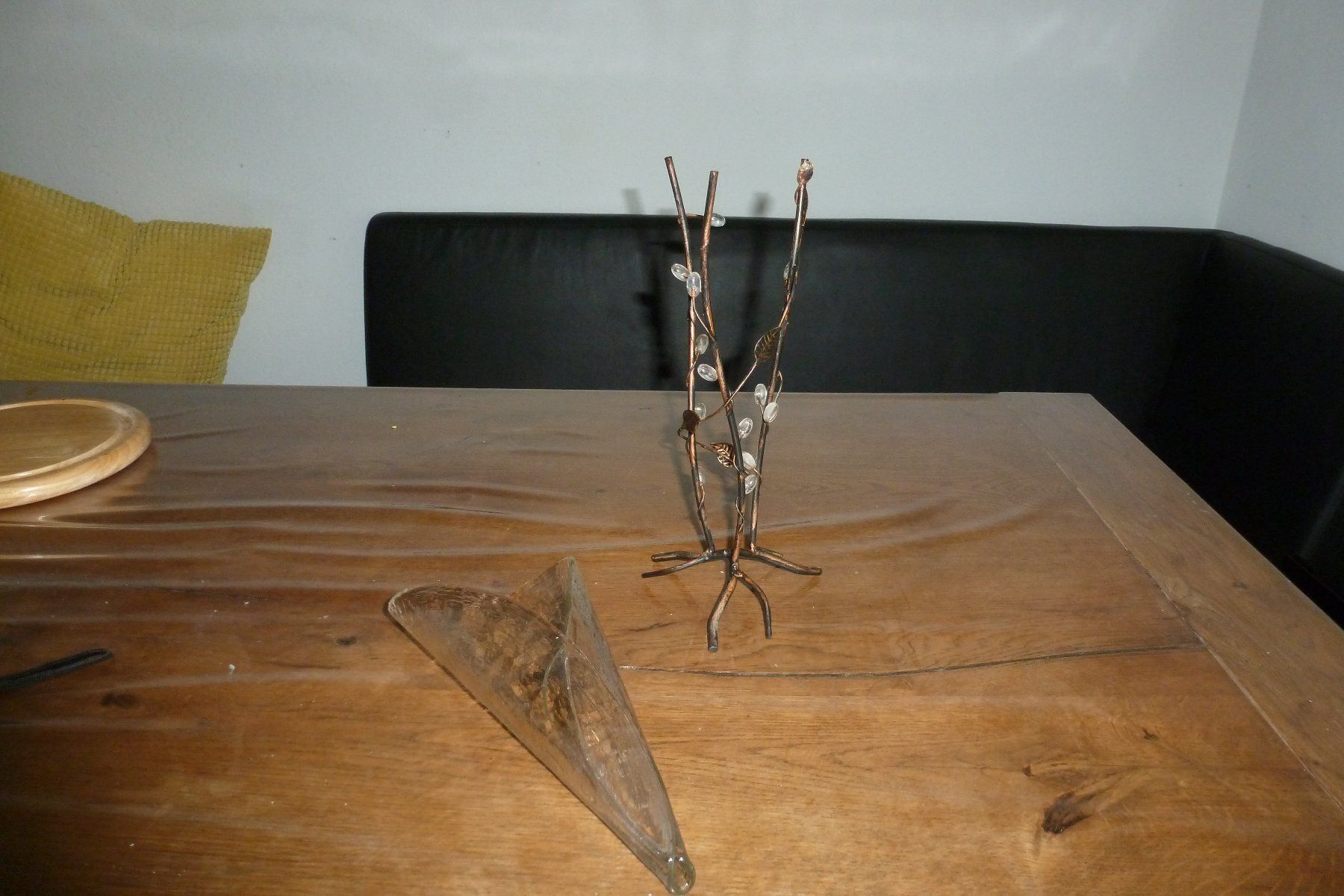 Vasi & Recipienti: Schöne vase aus glas/bronze oder messing – Usato da Emmen venduto da newdeal1970 6