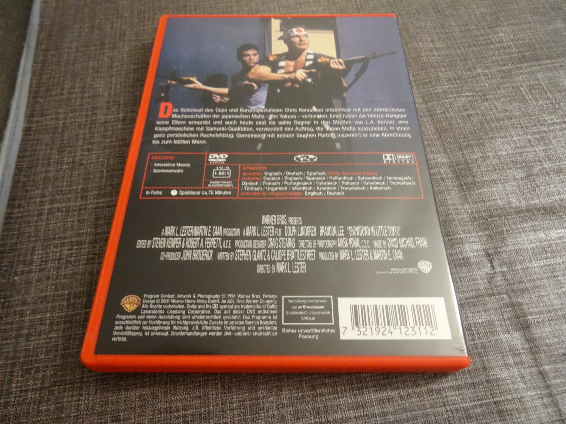 Alle DVDs: DVD Showdown in Little Tokyo ungeschnittene Originalversion – Gebraucht aus Olten von Disc-Verkauf 2