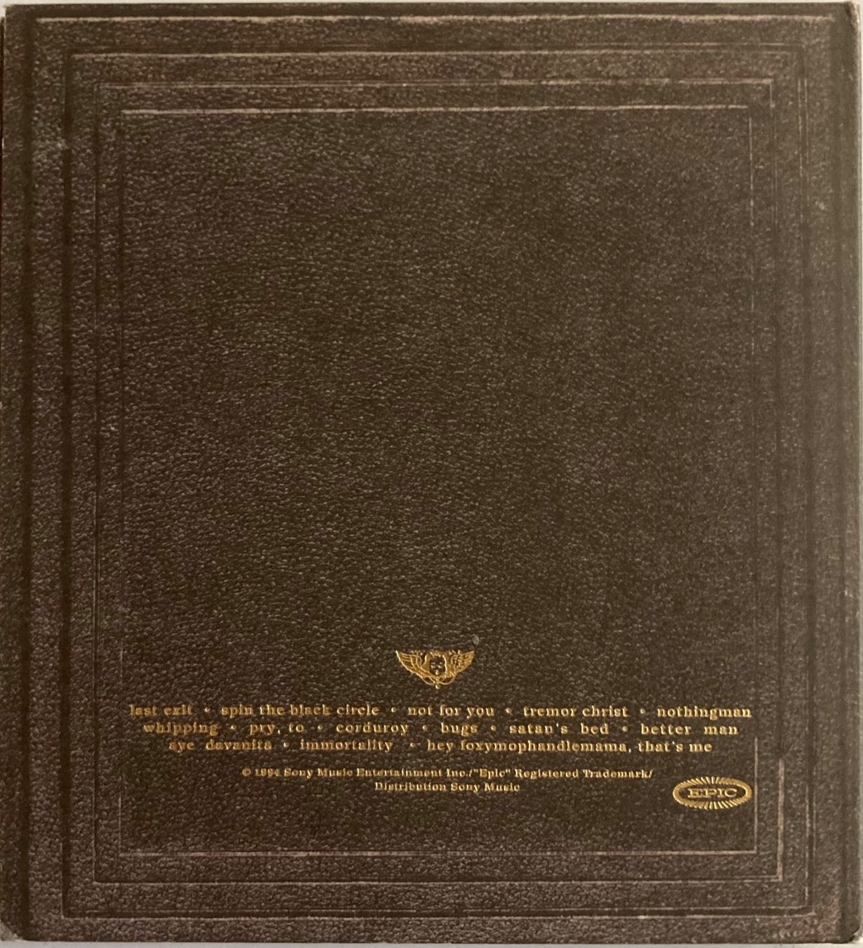 CDs: PEARL JAM - VITALOGY – Gebraucht aus Poliez-Pittet von Newtown-Records 1
