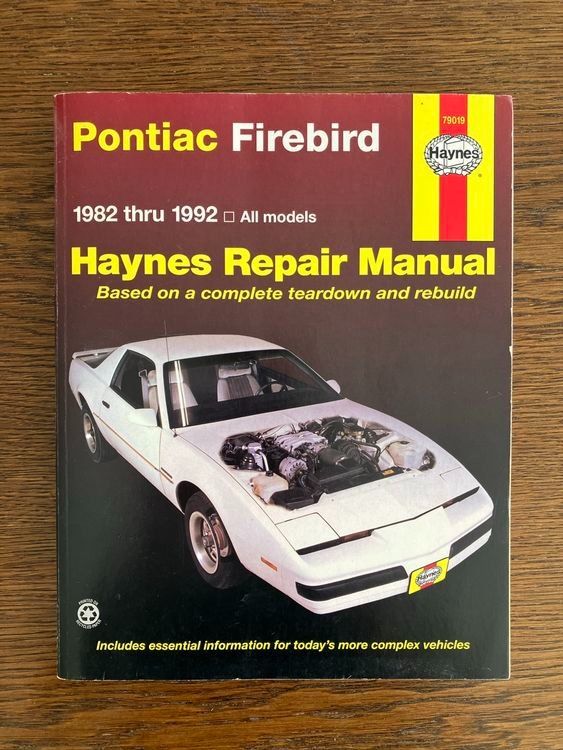 Repair Manual 3rd gen Firebird (Gebraucht) in Olten für CHF 10 – mit ...