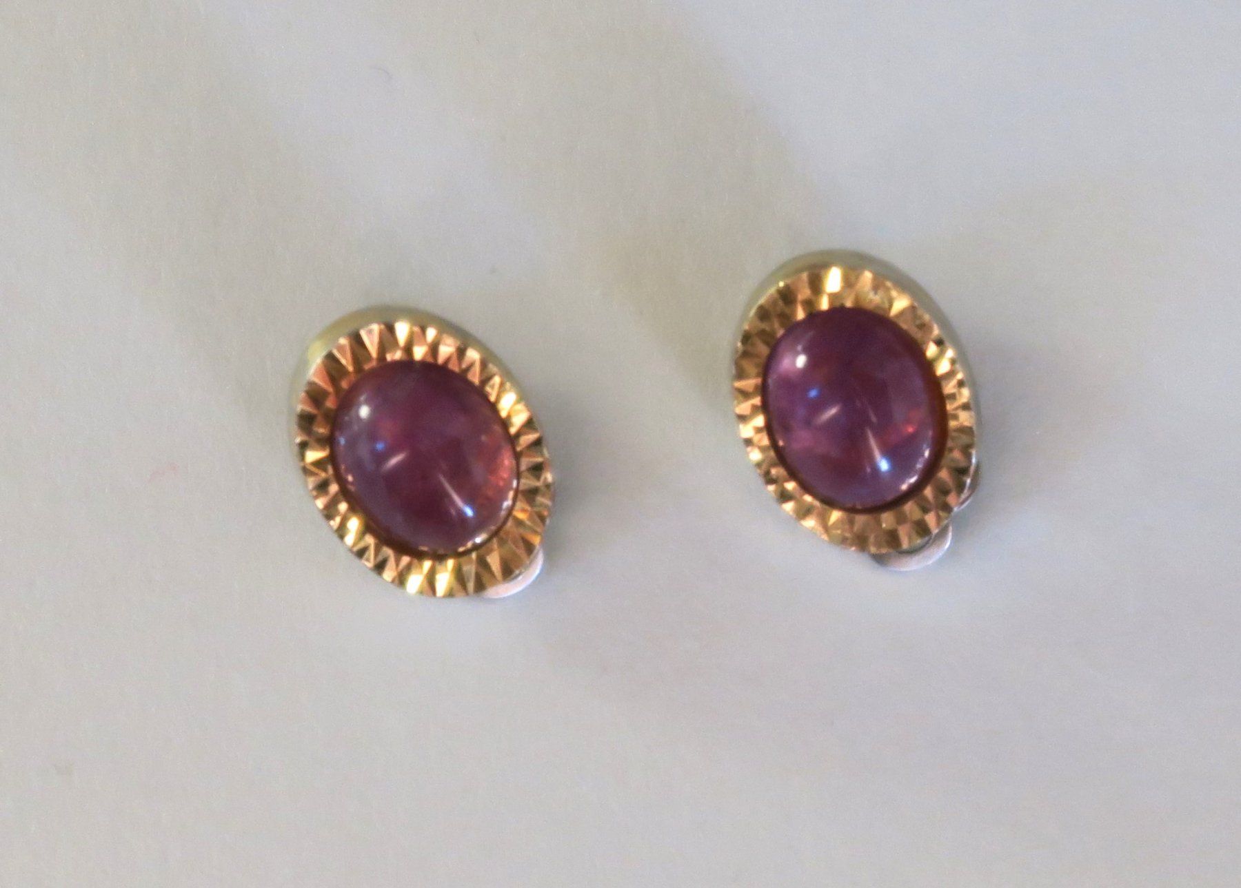 Orecchini pendenti & Orecchini a lobo: Ohrclip mit Amethyst – Usato da Brittnau venduto da marlenestone 6