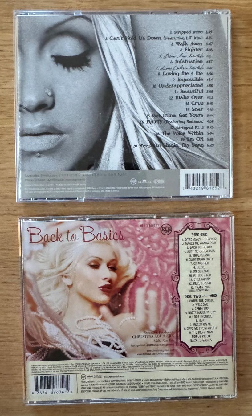 CD: Christina Aguilera – Usato da Lausanne venduto da davzic 1