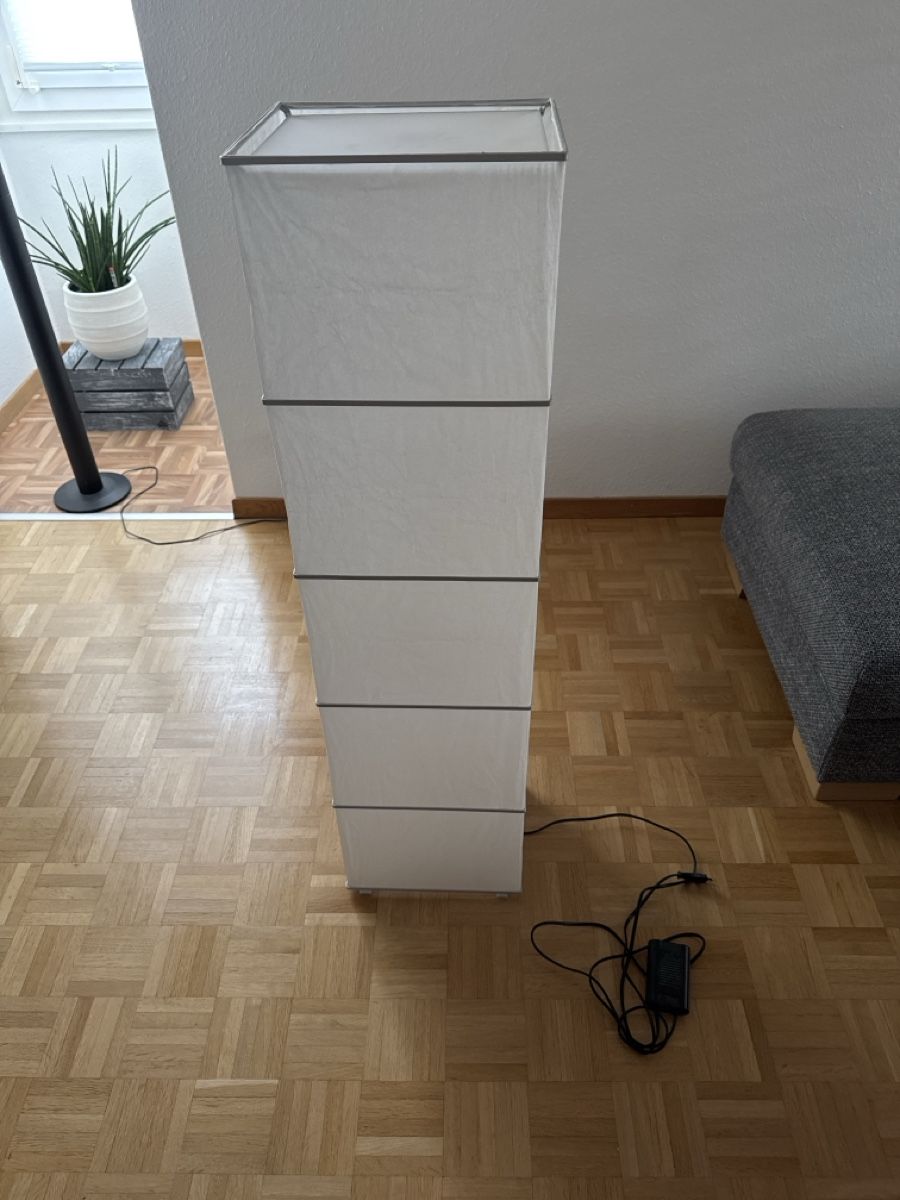 Ikea Lampen: Ikea Stehlampe weiss – Gebraucht aus Wettswil von GP_18