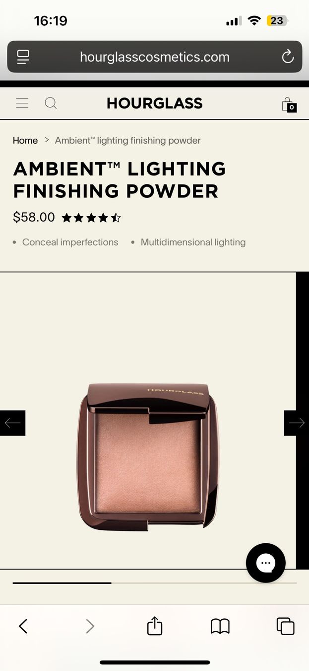 Make-up: Hourglass Ambient Radiant Light – Usato da Zürich venduto da Colorazul 3