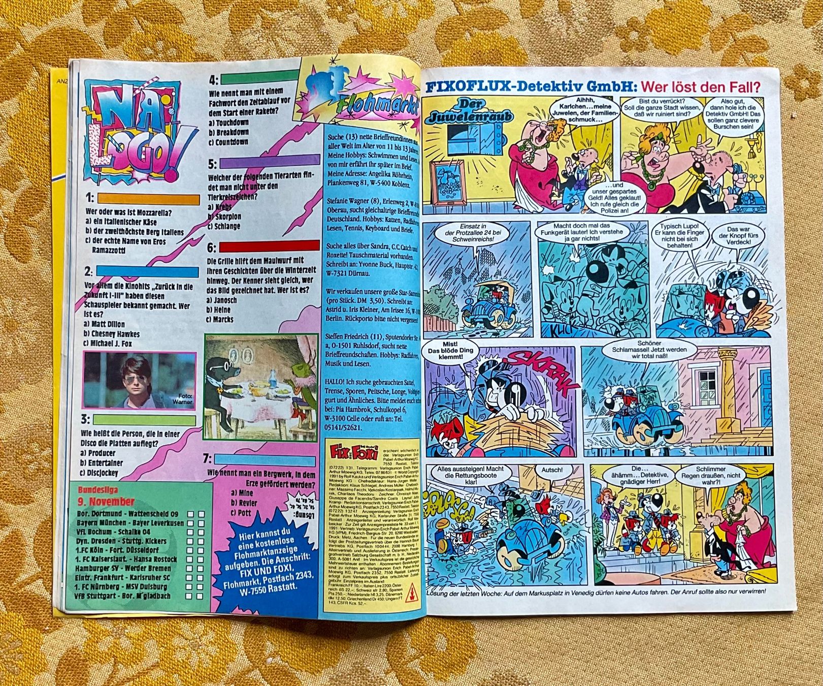 Fumetti: Fix und Foxi Heft Nr 46 von 1991 – Usato da Endingen venduto da nathan05 5