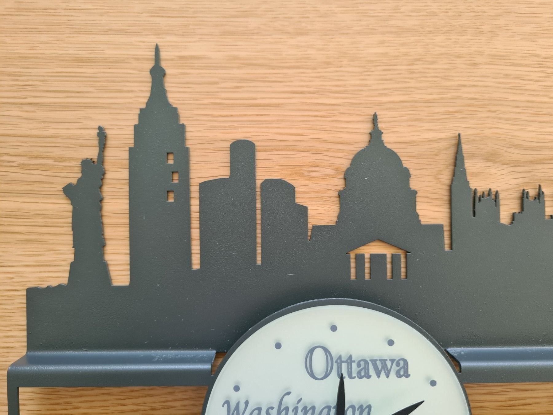Orologi da terra & Orologi da parete: Horloge World Cities 100 x 28cm Neuve – Nuovo e nell'imballaggio originale da Broc venduto da jcr_5cqy 3