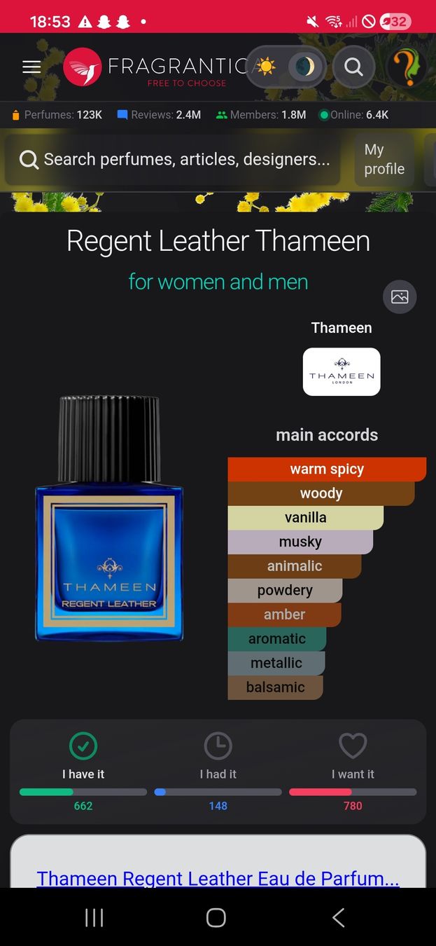 Profumi & Eau de Toilette: Thameen Regent leather Extrait de parfum – Nuovo (secondo la descrizione) da Vernier venduto da Glloq02 6