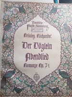 antikes Buch mit vielen gebundenen Klavier Noten um 1900