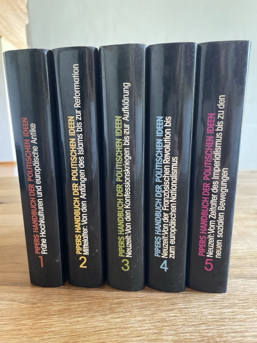 Libri: Pipers Handbuch der politischen Ideen 5 Volume Set – Usato da Freidorf TG venduto da ibipatria