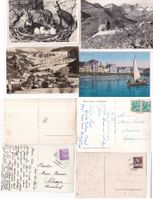 25 Alte CH Ansichtskarten, Postkarten