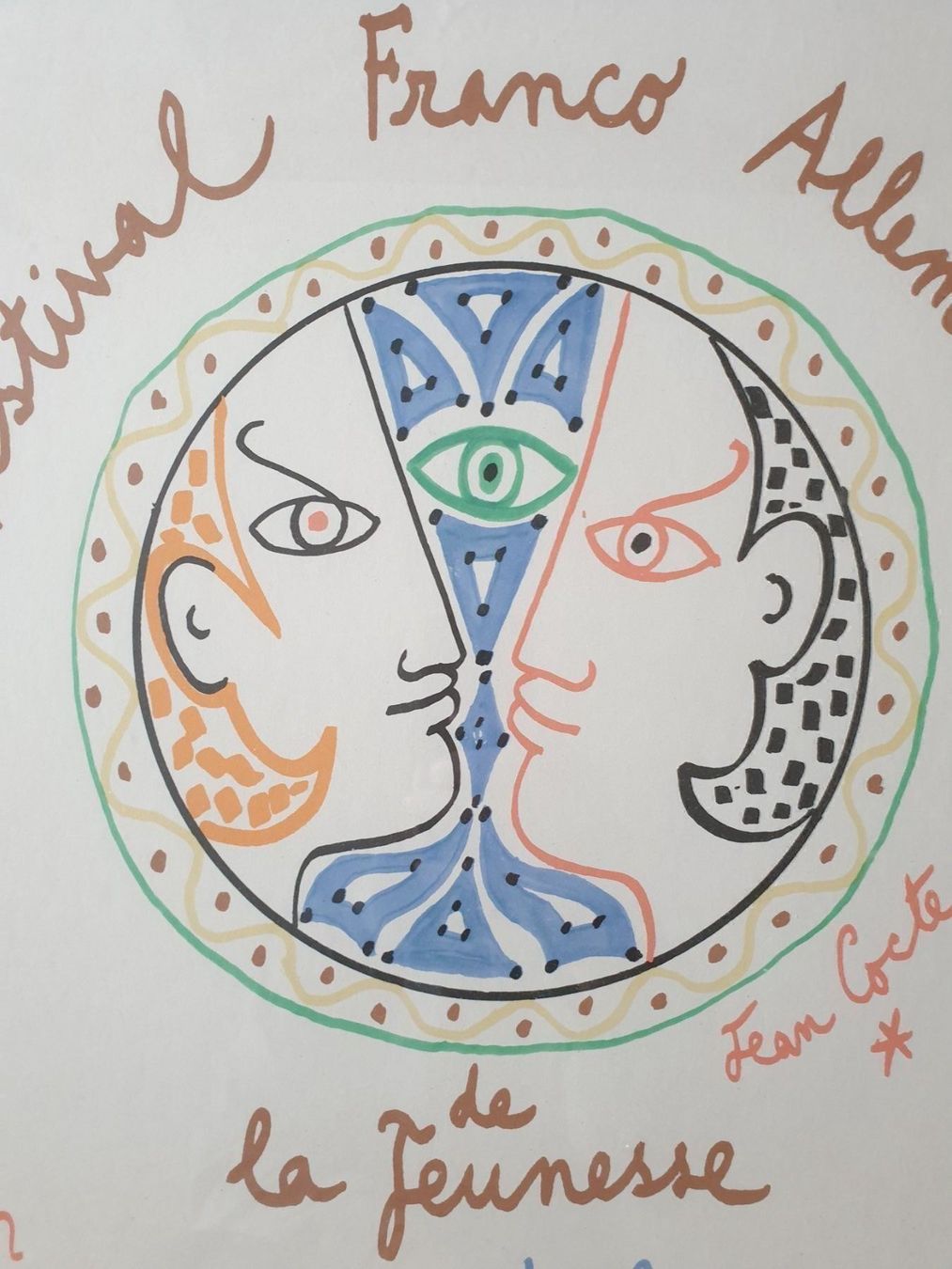 Grafiken & Lithographien: Lithoplakat/ Jean Cocteau – Gebraucht aus Zürich von B-Rock 3