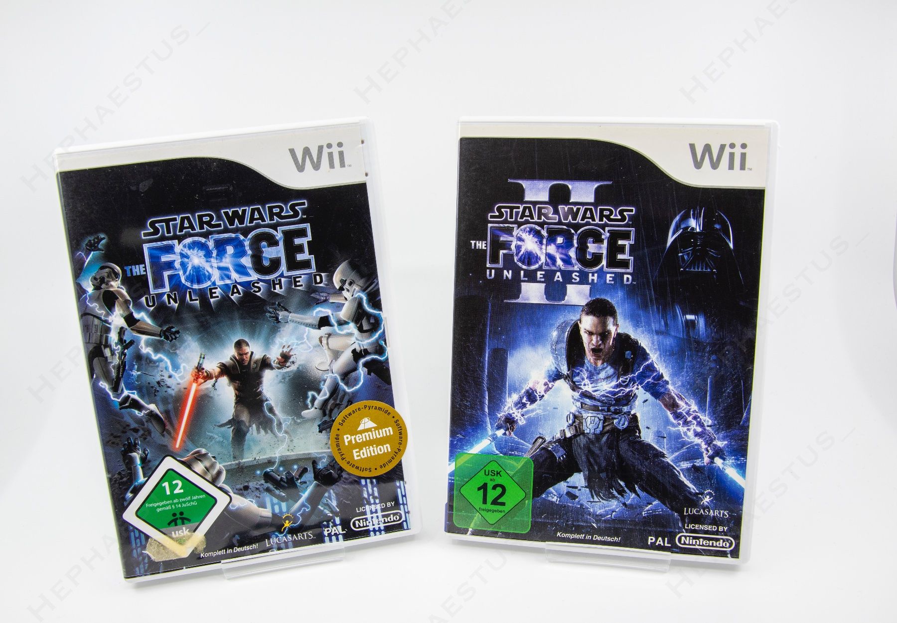 Nintendo Giochi: Star Wars: The Force Unleashed I & II Doppelpack Wii – Usato da Effretikon venduto da Hephaestus_