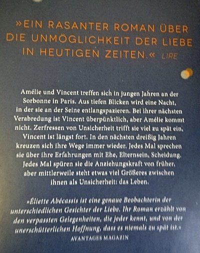 Bücher: Mit uns wäre es anders gewesen E. Abécassis – Gebraucht aus Wetzikon ZH von strubeli024 1