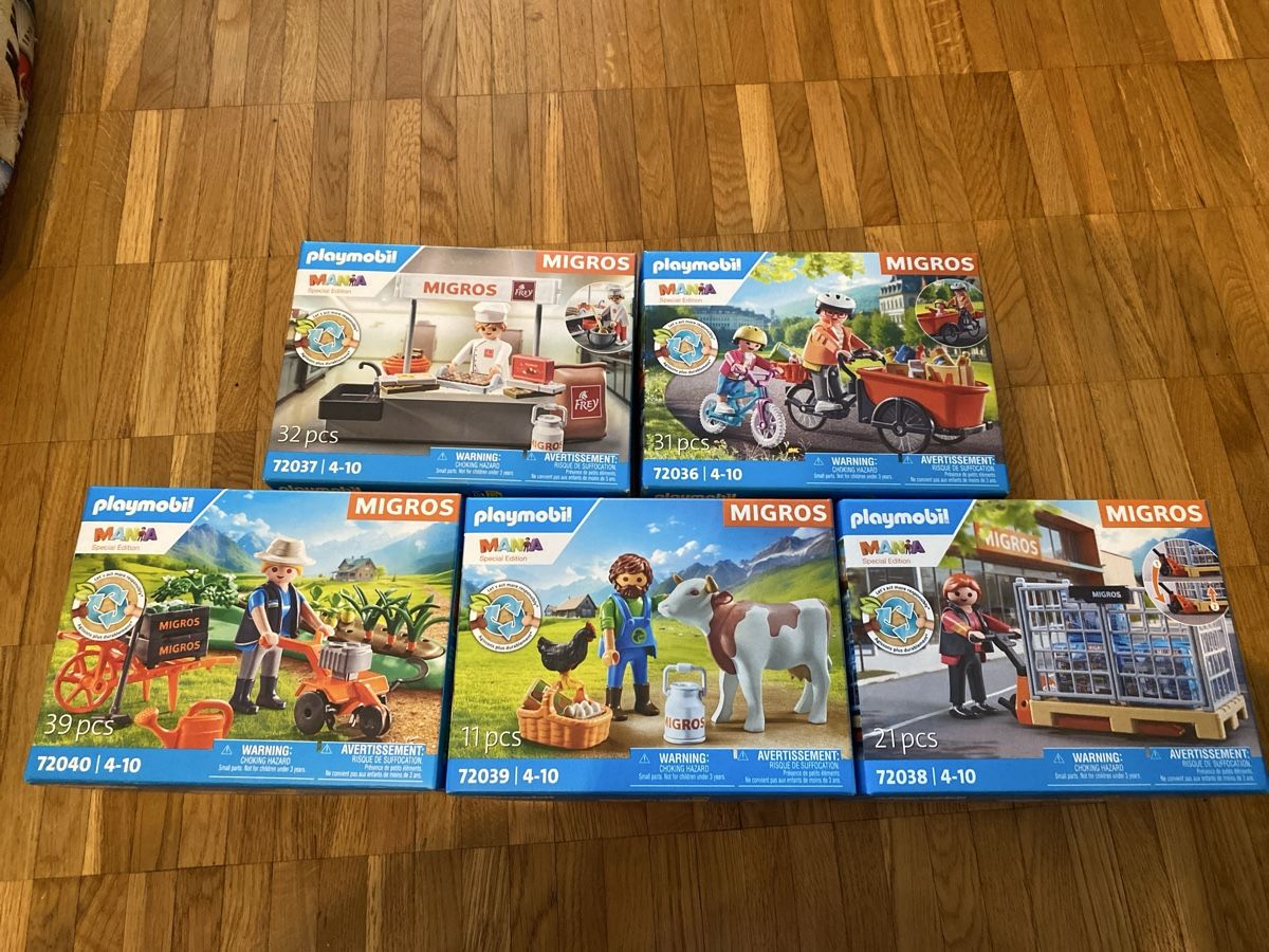 Migros Baukästen: Playmobil Migros – Neu und originalverpackt aus Prangins von cel_l9mn
