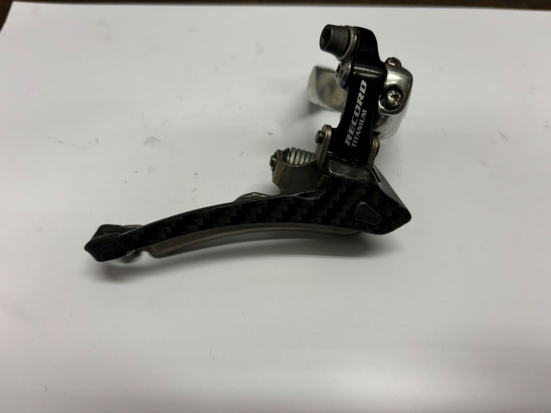Campagnolo Pezzi di ricambio: Campagnolo Record Titanium Umwerfer – Usato da Uetikon am See venduto da Interceptor05