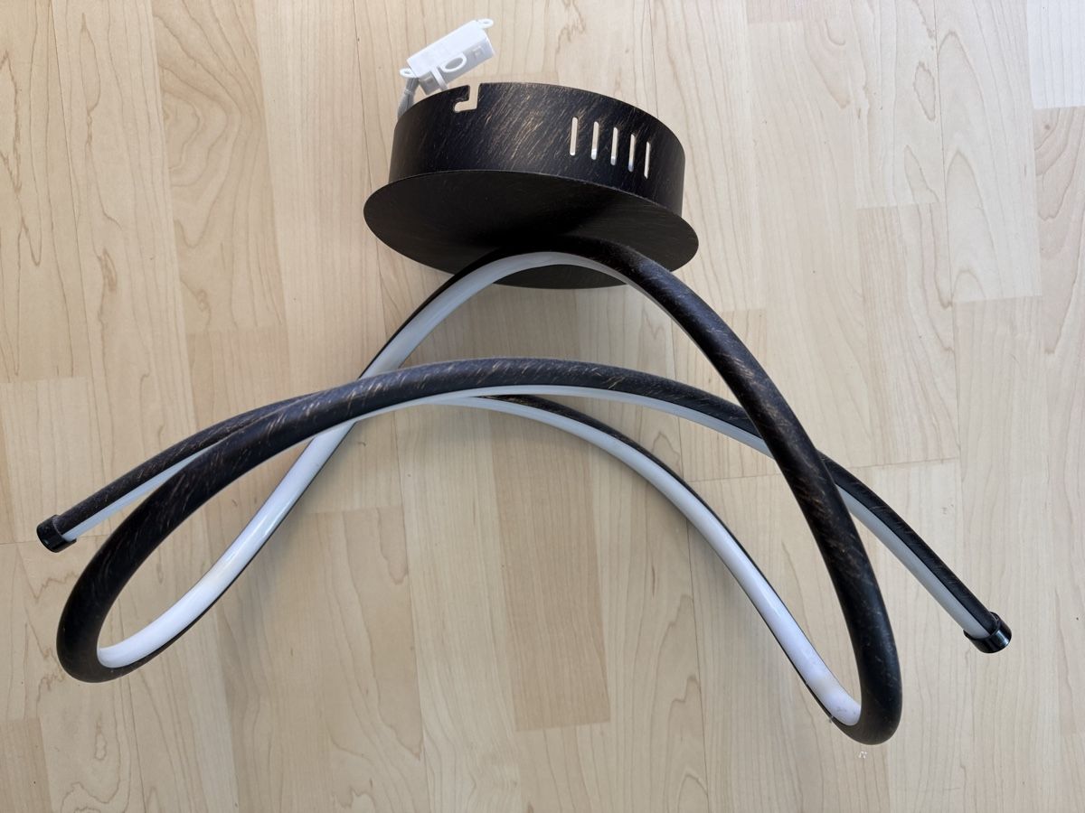 Kronleuchter & Deckenlampen: Deckenleuchte Designer LED Lampe bronz – Gebraucht aus Belp von Zeyzey09