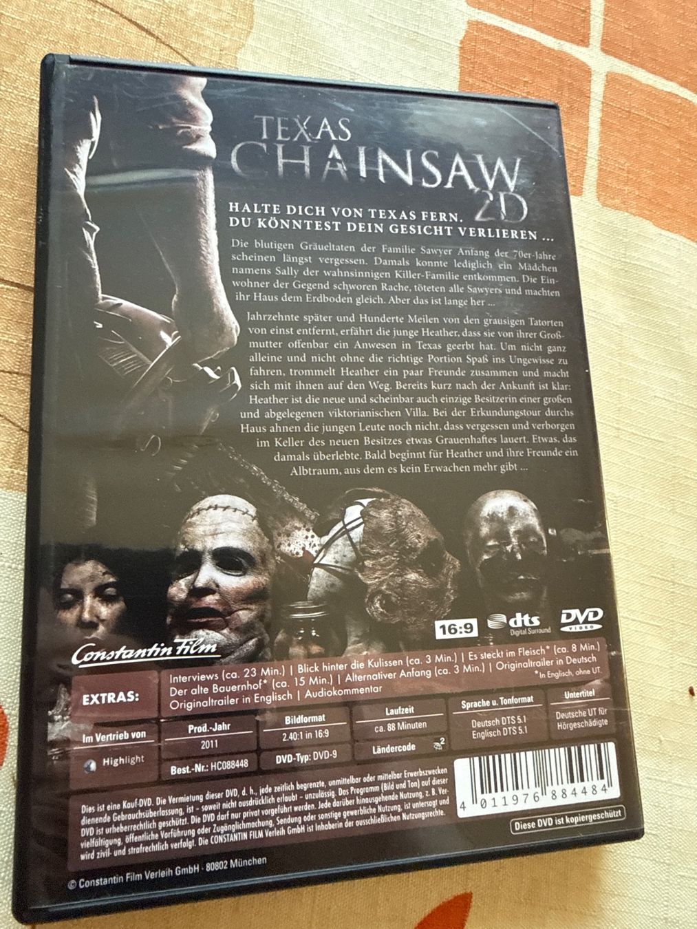 Tutti i DVDs: Texas Chainsaw 2D – Usato da Schaffhausen venduto da D-MAC 1