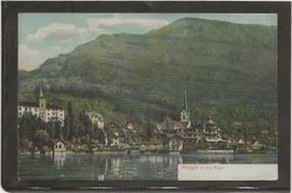 AK-PPC Weggis u. der Rigi ungelaufen [AKCH45]