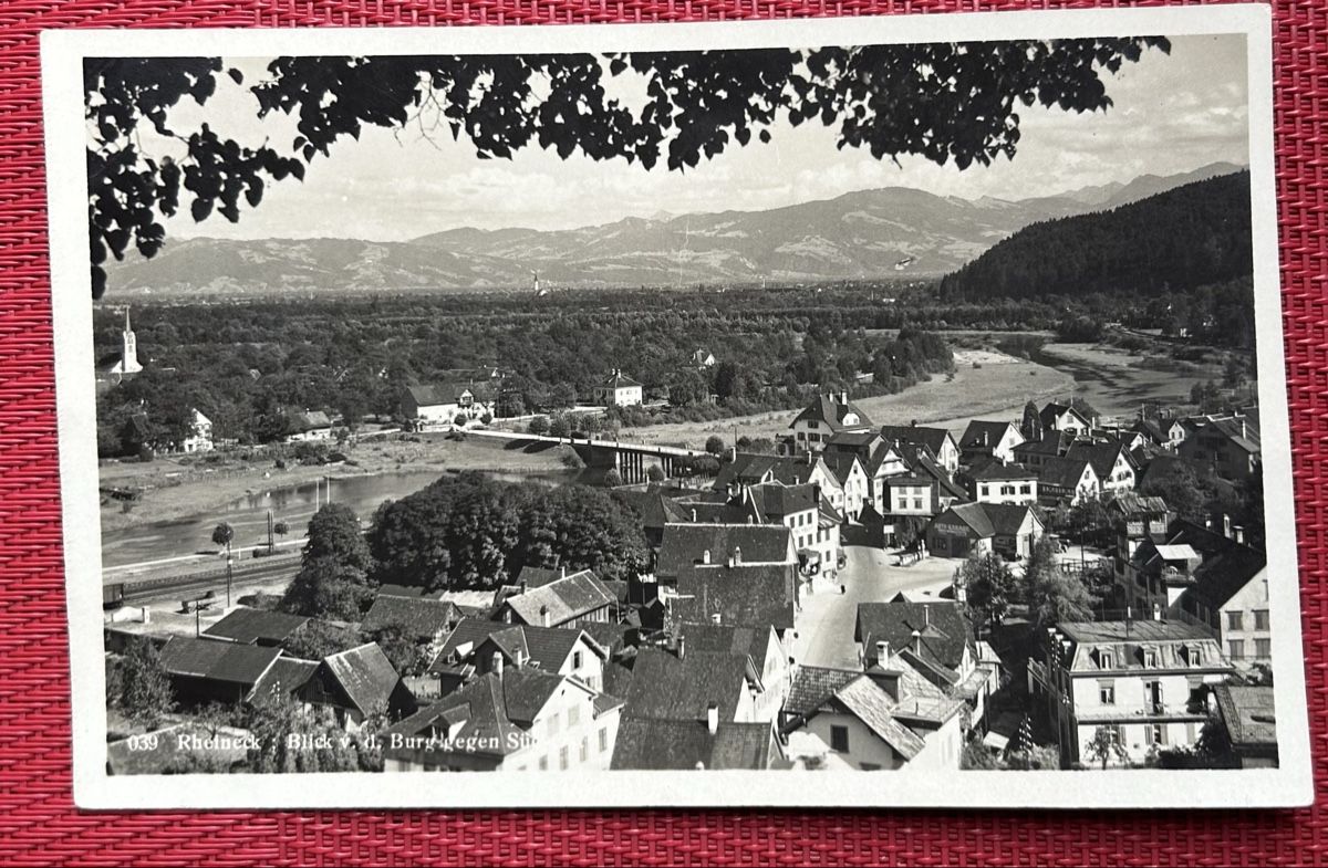 Cartoline postali: Fotokarte Rheineck  – Usato da Horw venduto da Tellbub
