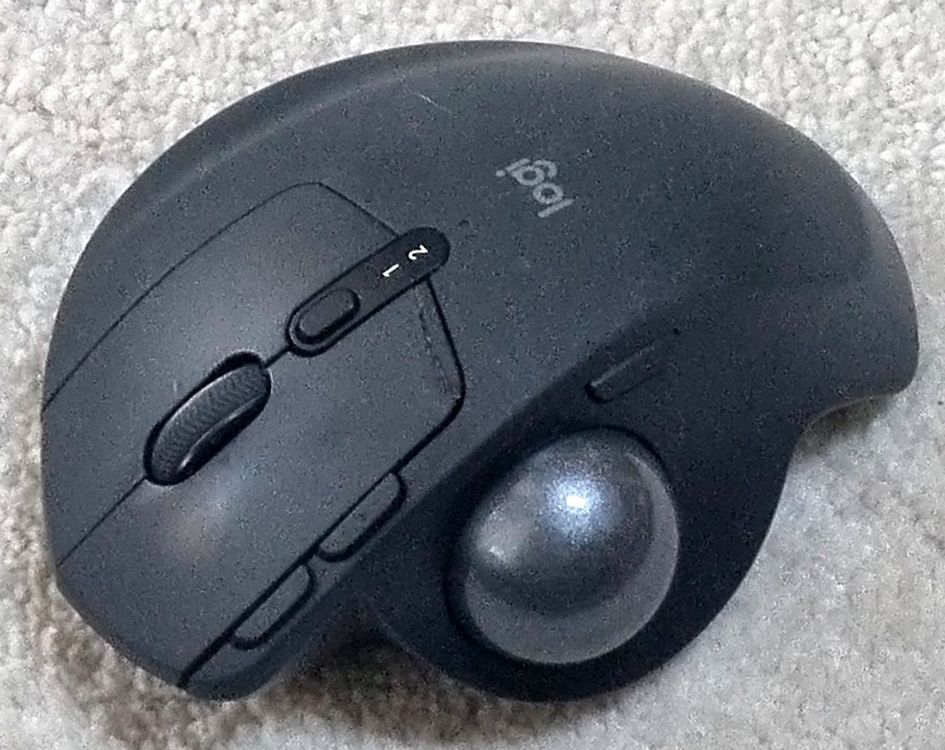 Logitech M-R0065 MX Ergo Advanced Wireless Trackball Mouse (Gebraucht ...