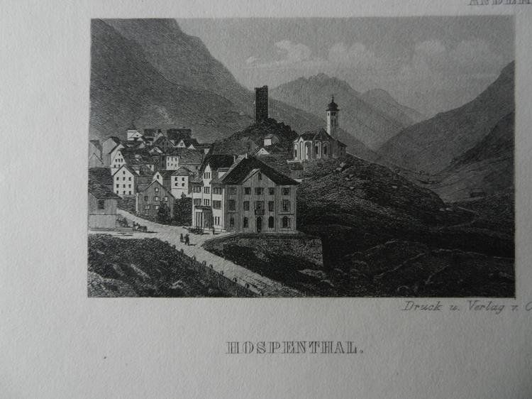 Stiche: Andermatt Hospental – Gebraucht aus Risch von Rischli15 2