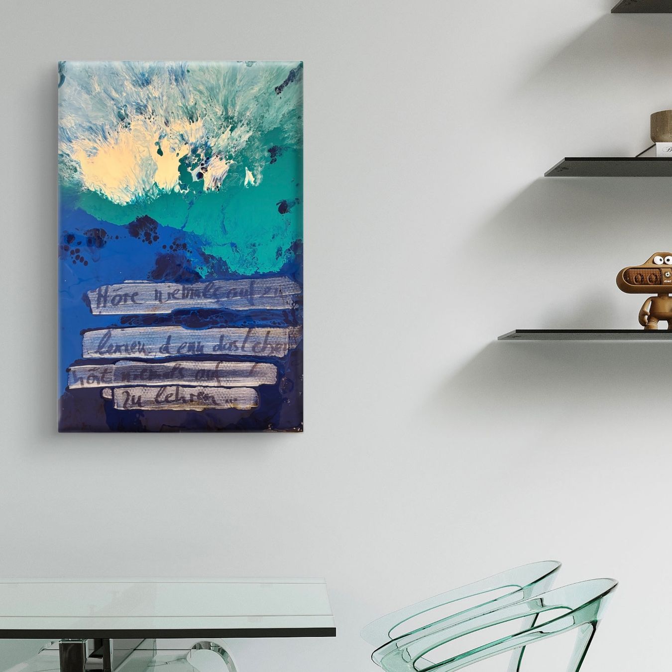 Foto & Immagini: Abstraktes Acryl Wandbild – Nuovo (secondo la descrizione) da Luzern venduto da edmundart 5