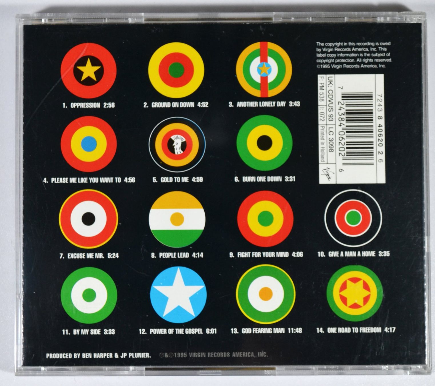 CD: CD: BEN HARPER - Fight For Your Mind – Usato da Frenkendorf venduto da Yard-Sale-2000 1