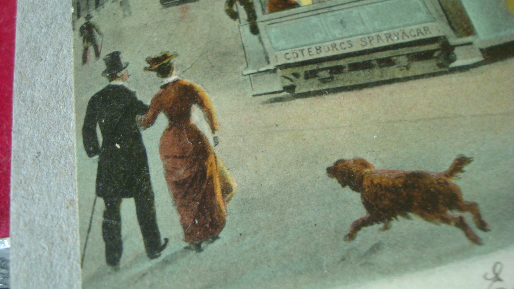 Cartoline postali: Antike Postkarte Göteborg 1904 – Usato da Münchenstein venduto da Pesci6 2
