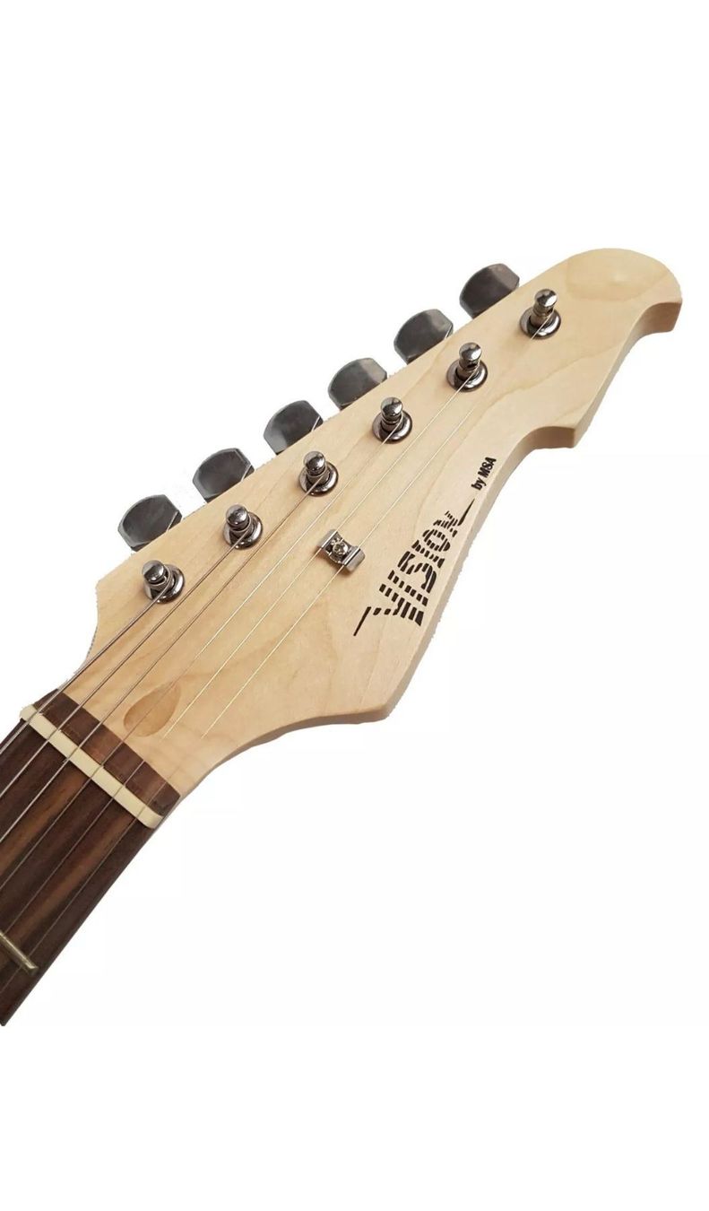 Strumenti musicali: NEU EINGETROFFEN: ELEKTROGITARRE GOLD ME – Nuovo e nell'imballaggio originale da Amriswil venduto da JaJa-Express 5