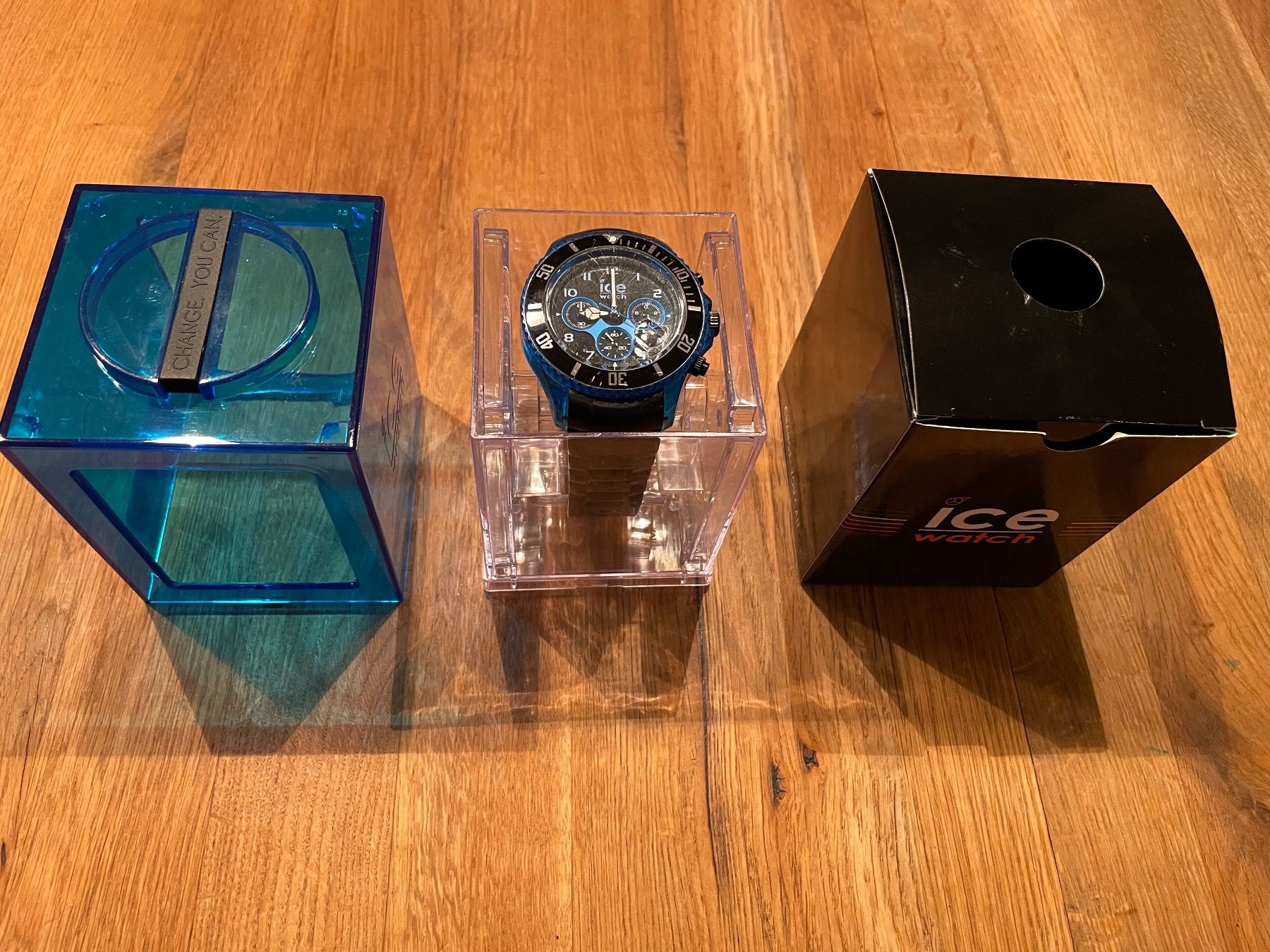 Swatch Smartwatch: Ice watch blau schwarz – Usato da Lachen SZ venduto da Pizzi77 3