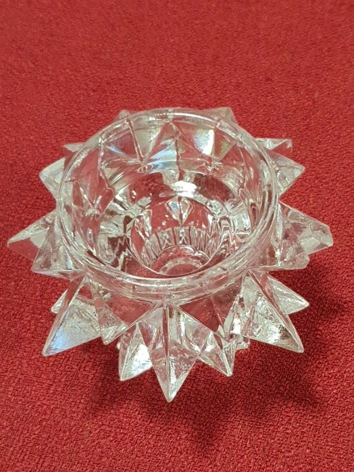 Portacandele: Bleikristall Glas Kerzenhalter – Usato da Abtwil AG venduto da MaVo.0710 2