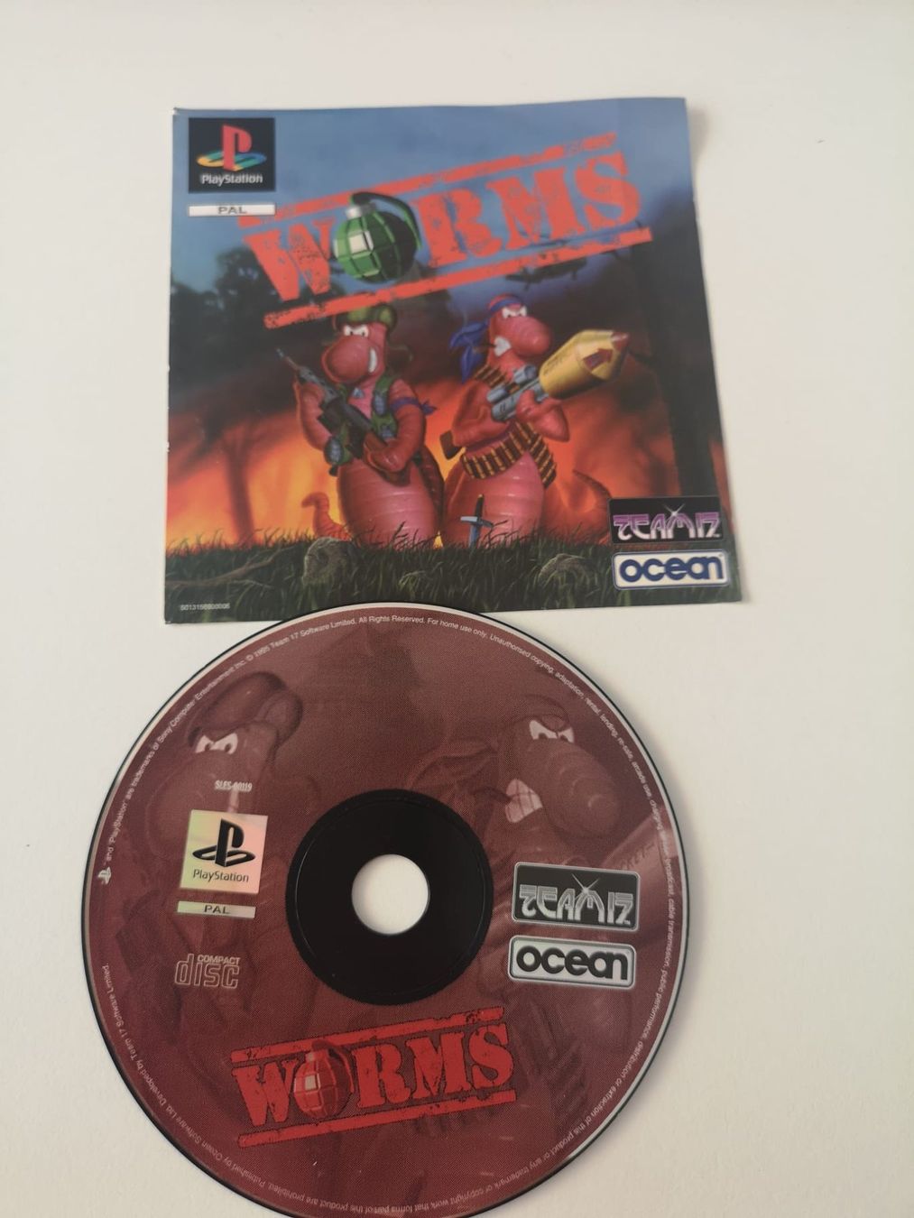 Spiele: Worms (PS1) – Gebraucht aus Herisau von Seyashop1