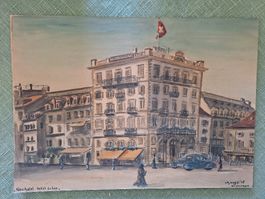 NEUCHATEL  HOTEL DU LAC