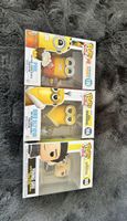 Funko Pop Minions Phil 120, Bored Silly, Kevin 166