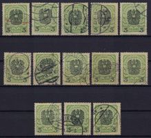 Deutschösterreich 1920/21 Wappenmotiv 3 Kronen gest.