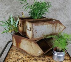 Sichtlagerkiste, Sichtlagerbox, Pflanzentrog, Stapelkiste