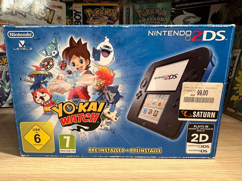 Nintendo 2DS Nur OVP! - Yokai Watch - Special Edition OVP (Gebraucht ...